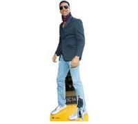 STAR CUTOUTS Figurine en carton - Akshay Kumar Style Casual - Acteur Bollywood - Haut 181 cm Noir