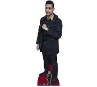 STAR CUTOUTS Figurine en carton Amir Khan - Boxeur Britannique - Haut 175 cm Noir