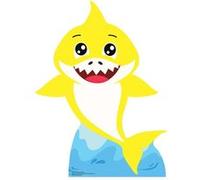 STAR CUTOUTS Figurine en carton Baby Shark bébé jaune -Haut 93 cm Multicolors G