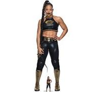 STAR CUTOUTS Figurine en carton - Bianca Belair - Tenue de Combat Noire - Catch WWE - Haut 176 cm Noir