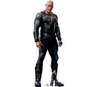 STAR CUTOUTS Figurine en carton Black Adam posture originale - Dwayne Johnson - Haut 192 cm Noir G