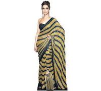 STAR CUTOUTS Figurine en carton - Deepika Padukone - Sari - Actrice Bollywood - Haut 175 cm Noir