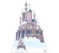 STAR CUTOUTS Figurine en carton - Disney Château de Princesses de Noël Hiver - Haut 133 cm Multicolors G