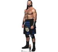 STAR CUTOUTS Figurine en carton Drew McIntyre en kilt - Catch WWE - Haut 196 cm Multicolors