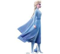 STAR CUTOUTS Figurine en carton Elsa La Reine des Neiges 2 en robe bleu au défi Disney Hauteur 183 cm Bleu G
