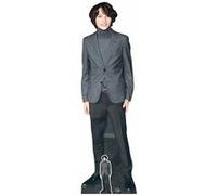 STAR CUTOUTS Figurine en carton Finn Wolfhard en costume gris Haut 173 cm Multicolors G