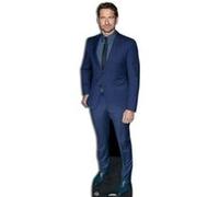 STAR CUTOUTS Figurine en carton Gerard Butler costume bleu 185 cm Multicolors G