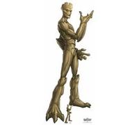 STAR CUTOUTS Figurine en carton Groot Les gardiens de la galaxie Comics Marvel avengers Disney H 195 CM Rouge G