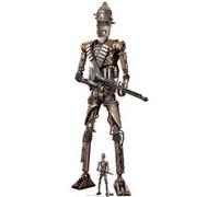 STAR CUTOUTS Figurine en carton - IG 11 - Star Wars - Haut 196 cm Noir