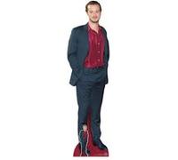 STAR CUTOUTS Figurine en carton Joseph Quinn alias Eddy Munson série Stranger Things - Haut 182 cm Noir G