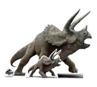 STAR CUTOUTS Figurine en carton JURASSIC WORLD Triceratops Dinosaure Hauteur 96 cm Multicolors G