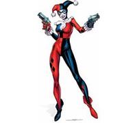 STAR CUTOUTS Figurine en carton Justice League Harley Quinn (DC-Comics) 162 cm Rouge G
