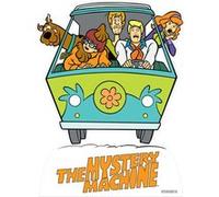STAR CUTOUTS Figurine en carton Le mystère de Fred Van machine Scooby Doo Hauteur 93 cm Multicolors