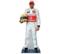 STAR CUTOUTS Figurine en carton Lewis Hamilton en tenue de pilote formule 1 -Haut 176cm Multicolors