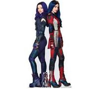 STAR CUTOUTS Figurine en carton Mal et Evie (Descendants 3) Hauteur 170 cm Noir G