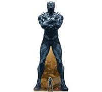 STAR CUTOUTS Figurine en carton Marvel Comics Black Panther H 184 CM Noir G