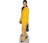 STAR CUTOUTS Figurine en carton Michelle Yeoh - Robe de Soirée Jaune - Actrice Malaisienne - Haut 164 cm Multicolors