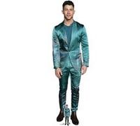 STAR CUTOUTS Figurine en carton Nick Jonas - chanteur - Haut 172 cm Multicolors