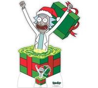 STAR CUTOUTS Figurine en carton - Noël - Rick et Morty - Surprise Rick - Haut 127 cm Multicolors