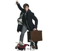STAR CUTOUTS Figurine en carton Norbert Dragonneau - Les animaux fantastiques Les secrets de Dumbledore acteur : Eddie Redmayne - Haut 170 cm Multicolors G