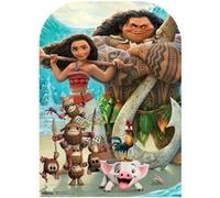 STAR CUTOUTS Figurine en carton Passe tête Vaiana (Moana) et Maui Disney H 95 CM Multicolors G