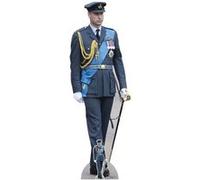 STAR CUTOUTS Figurine en carton Prince William - en Uniforme de la Royale Air Force - Haut 192 cm Bleu G