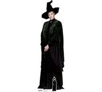 STAR CUTOUTS Figurine en carton Professeur Minerva McGonagall Harry Potter 189 CM Noir G