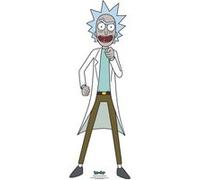 STAR CUTOUTS Figurine en carton - Rick et Morty - Rick Sanchez Le Scientifique - Haut 93 cm Bleu