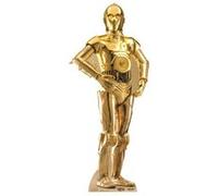 STAR CUTOUTS Figurine en Carton Robot C3PO Star Wars Hauteur 178 CM Multicolors G