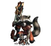 STAR CUTOUTS Figurine en carton Rocket et bebe groot Les gardiens de la galaxie Comics Disney Marvel H 133 CM Rouge G