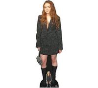 STAR CUTOUTS Sadie Sink Silhouette en Carton Grandeur Nature avec Mini Acteur