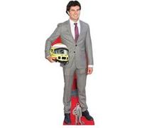 STAR CUTOUTS Figurine en carton - Sergio Pérez - Costume Gris - Pilote de Formule 1 - Haut 174 cm Multicolors