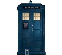 STAR CUTOUTS Figurine en carton série DOCTOR WHO La Cabine téléphonique pour voyager dans le temps Hauteur 195 cm Bleu G
