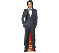STAR CUTOUTS Figurine en carton - Shah Rukh Khan Mini - Cheveux Longs - Acteur Bollywood - Haut 91 cm Blanc G