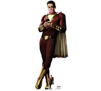 STAR CUTOUTS Figurine en carton Shazam Bubble Gum (Zachary Levi) DC Comics Hauteur 190 CM Rouge