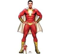 STAR CUTOUTS Figurine en carton Shazam (Zachary Levi) DC Comics Hauteur 190 CM Rouge G