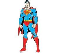 STAR CUTOUTS Figurine en carton Superman DC Comics (année 60) Hauteur 189 CM Bleu G