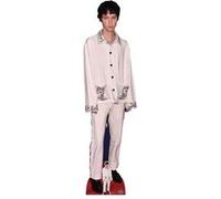 STAR CUTOUTS Figurine en carton Troye Sivan en Costume Blanc - Chanteur et Acteur Australien - Haut 174 cm Blanc