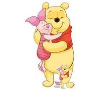 STAR CUTOUTS Figurine en carton - Winnie l'Ourson Et Porcinet Se Font Un Câlin- Hauteur 94 cm Multicolors G