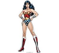 STAR CUTOUTS Figurine en carton Wonder Woman (année 60) Mini Format Hauteur 92 cm Multicolors G