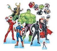 STAR CUTOUTS Figurines en carton de table Marvel Avengers 23 cm Multicolors G