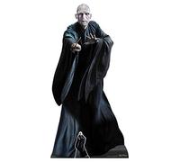 STAR CUTOUTS Lord Voldemort SC1481 Silhouette en Carton Grandeur Nature Motif Harry Potter Inscription « Must Not Be Named » Hauteur 184 cm