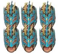 STAR CUTOUTS Lot de 6 Masques en carton Catcheur WWE - Kalisto Multicolors G