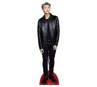 STAR CUTOUTS Ltd CS904 Bangtan Boy Kim_NAM_Joon_RM (Star Mini) en cuir noir 90 cm de haut, uni, multicolore, standard