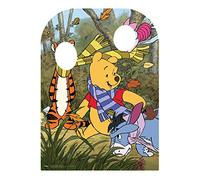 STAR CUTOUTS Ltd SC1063 Disney Winnie l'ourson, Bourriquet et Tigrou en Bois de Cent Acres avec Ses Amis pour Enfant, découpe, Carton, Multicolore, 131 x 95 x 131 cm