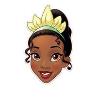 Star Cutouts Ltd SM337 Masque Tiana amusant pour enfants, pour les anniversaires, les fans et les fêtes de princesse Disney Multicolore