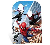 STAR CUTOUTS Marvel Spider-Man Web Warriors Décoration de fête pour Enfant Multicolore 136 x 94 x 136 cm