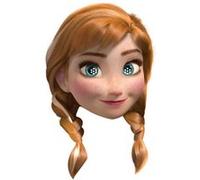 STAR CUTOUTS Masque carton Anna Disney La Reine des Neiges Multicolors G