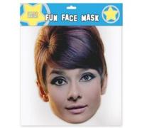 STAR CUTOUTS Masque en carton actrice Audrey Hepburn Multicolors G