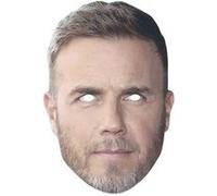 STAR CUTOUTS Masque en carton - Artiste Chanteur Gary Barlow Multicolors